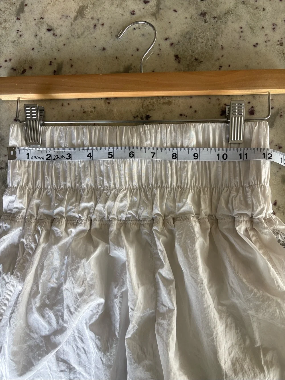 Free People Movement “The way home” white size small shorts